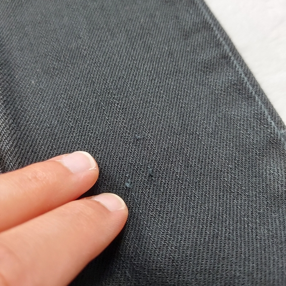 BCBGMaxAzria May Skinny w/Back Leg Zipper Black Jeans Pants Mid Rise Size 27 - Picture 14 of 16